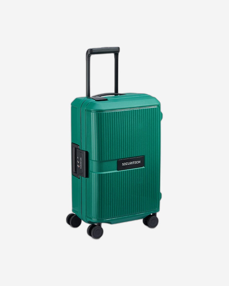 DELSEY Paris Securitech Stone by Delsey Paris 55cm Cabin Hardcase Trolley Luggage - Green - Image 2